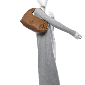 BOTTEGA VENETA Smooth Butter Calfskin Small The Shoulder Pouch Moutarde