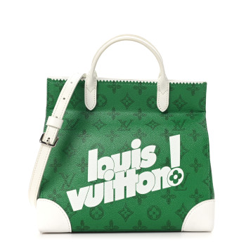 LOUIS VUITTON Vintage Monogram Everyday LV Litter Green