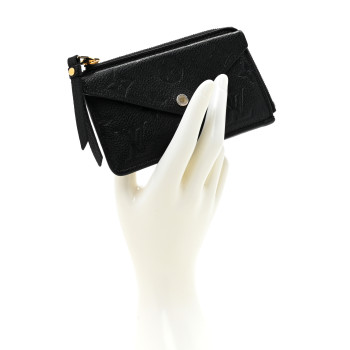 LOUIS VUITTON Empreinte Recto Verso Card Holder Black