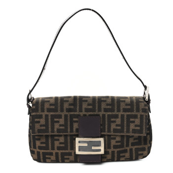 FENDI Zucca Baguette Tobacco