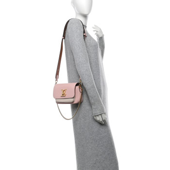 LOUIS VUITTON Grained Calfskin Lockme Tender Rose Water