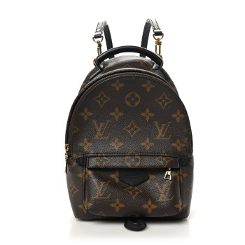 LOUIS VUITTON Monogram Palm Springs Backpack Mini