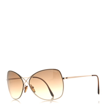 TOM FORD Colette Butterfly Sunglasses TF250 Brown