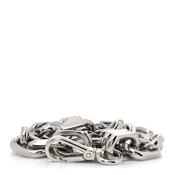 FENDI Metal Logo Strap You Silver