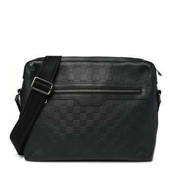 LOUIS VUITTON Damier Infini Calypso MM Black