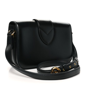 LOUIS VUITTON Smooth Calfskin LV Pont 9 Black
