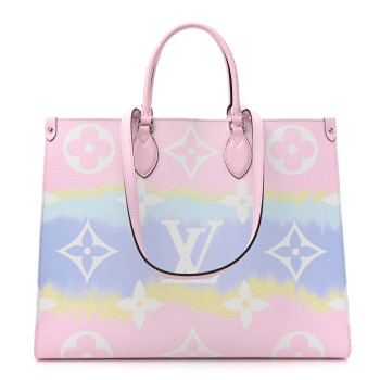 LOUIS VUITTON Monogram Escale Onthego GM Pastel