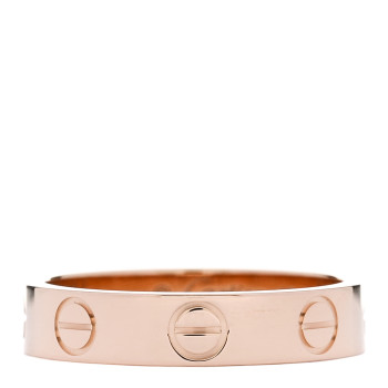 CARTIER 18K Pink Gold 3.5mm LOVE Wedding Band Ring 47 4
