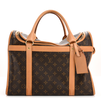 LOUIS VUITTON Monogram Dog Carrier 40
