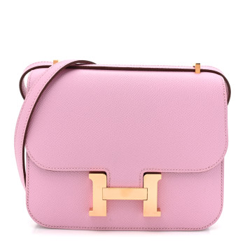 HERMES Epsom Constance 18 Mauve Sylvestre