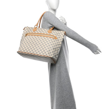 LOUIS VUITTON Damier Azur Saleya GM