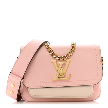 LOUIS VUITTON Grained Calfskin Lockme Tender Rose Water
