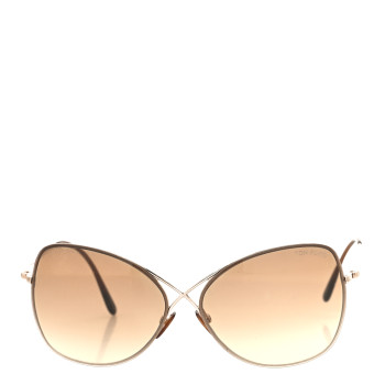 TOM FORD Colette Butterfly Sunglasses TF250 Brown