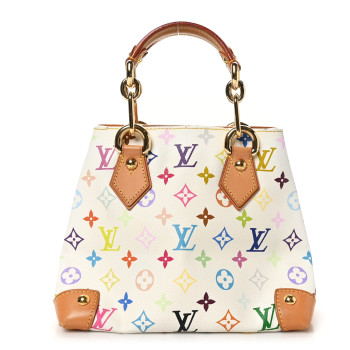 LOUIS VUITTON Monogram Multicolor Audra White