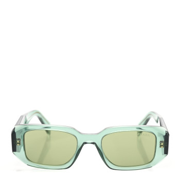 PRADA Acetate Symbole Sunglasses SPR 17W Sage Green
