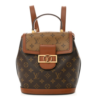 LOUIS VUITTON Reverse Monogram Dauphine Backpack PM