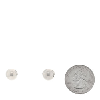 TIFFANY Sterling Silver 10mm HardWear Ball Earrings