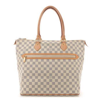 LOUIS VUITTON Damier Azur Saleya GM