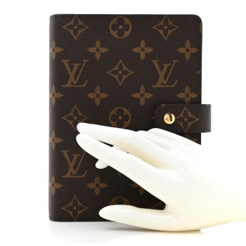 LOUIS VUITTON Monogram Medium Ring Agenda Cover