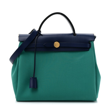 HERMES Herbag Zip PM 31 Malachite Menthe