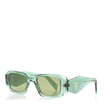 PRADA Acetate Symbole Sunglasses SPR 17W Sage Green