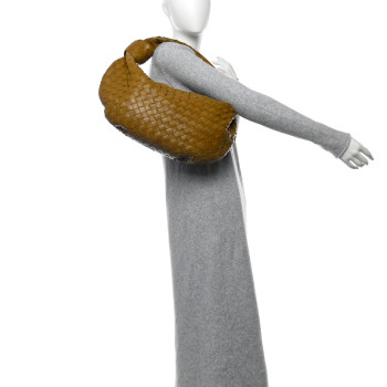 BOTTEGA VENETA Nappa Intrecciato Small Jodie Moutarde