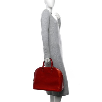LOUIS VUITTON Vernis Alma GM Pomme D'Amour
