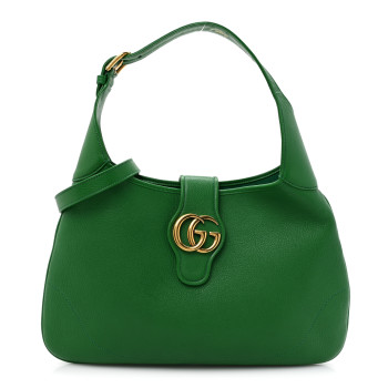 GUCCI Goatskin Medium Aphrodite Shoulder Bag New Shamarock