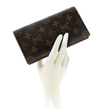 LOUIS VUITTON Monogram Brazza Wallet