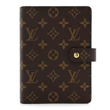 LOUIS VUITTON Monogram Medium Ring Agenda Cover