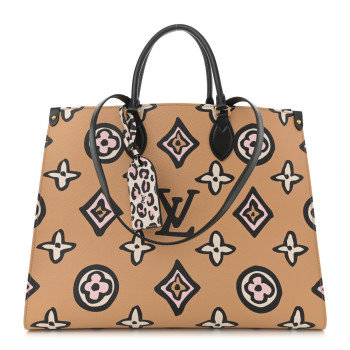 LOUIS VUITTON Monogram Giant Wild At Heart Onthego GM Arizona