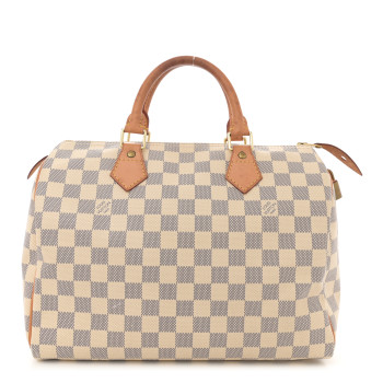 LOUIS VUITTON Damier Azur Speedy 30