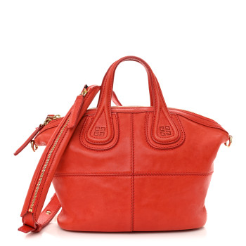 GIVENCHY Lambskin Micro Nightingale Red