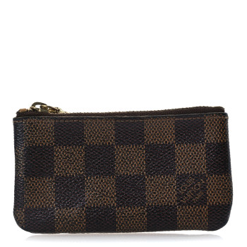 LOUIS VUITTON Damier Ebene Key Pouch