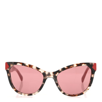 PRADA Acetate Sunglasses SPR 21S Tortoise Red