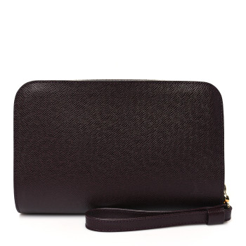 LOUIS VUITTON Taiga Baikal Pochette Acajou