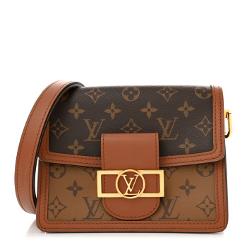 LOUIS VUITTON Reverse Monogram Dauphine Mini