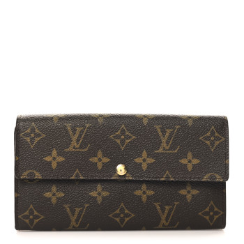 LOUIS VUITTON Monogram Sarah Wallet