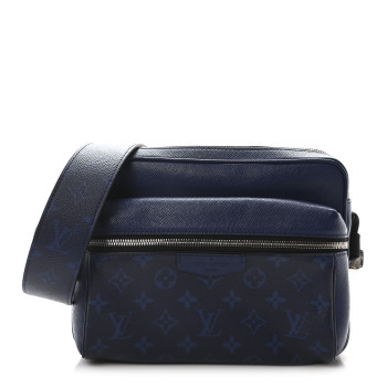 LOUIS VUITTON Taiga Outdoor Messenger Cobalt