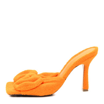 BOTTEGA VENETA Stretch Sandal Easy Towel Sandal 38 Tangerine