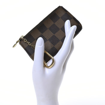 LOUIS VUITTON Damier Ebene Key Pouch