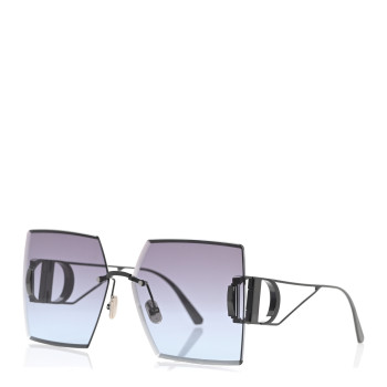 CHRISTIAN DIOR Square 30 Montaigne Sunglasses Black