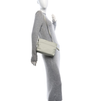 LOEWE Calfskin Flamenco Knot Clutch Light Celadon