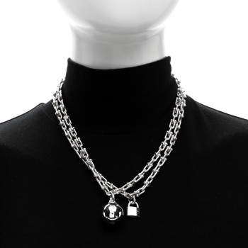 TIFFANY Sterling Silver HardWear Wrap Necklace