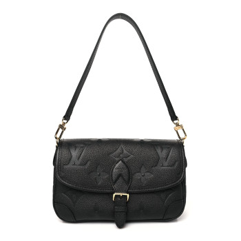 LOUIS VUITTON Empreinte Monogram Giant Diane Black