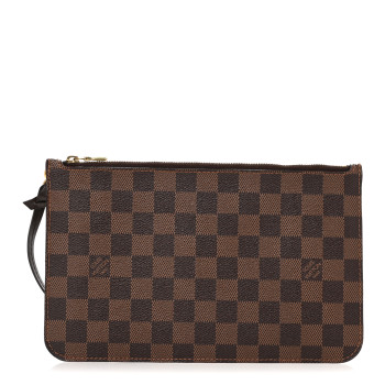 LOUIS VUITTON Damier Ebene Neverfull MM GM Pochette