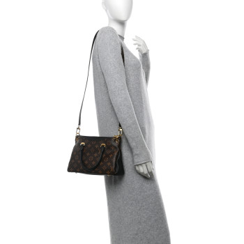LOUIS VUITTON Monogram Pallas Full BB Black