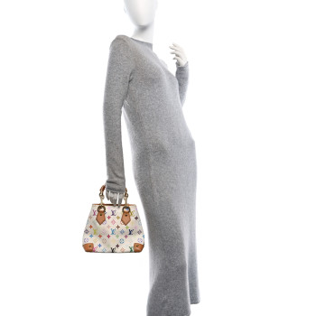 LOUIS VUITTON Monogram Multicolor Audra White
