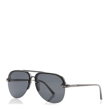 TOM FORD Terry Aviator Sunglasses TF1004 Grey Smoke