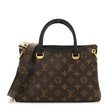 LOUIS VUITTON Monogram Pallas Full BB Black